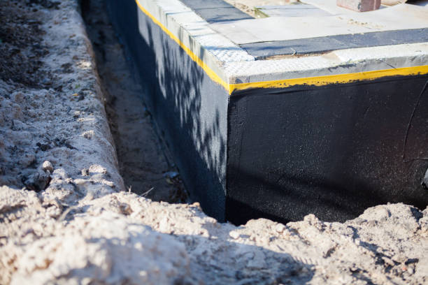 Residential Vapor Barrier Installation installation at a Goshen, IN home by SJ Waterproofing Pros